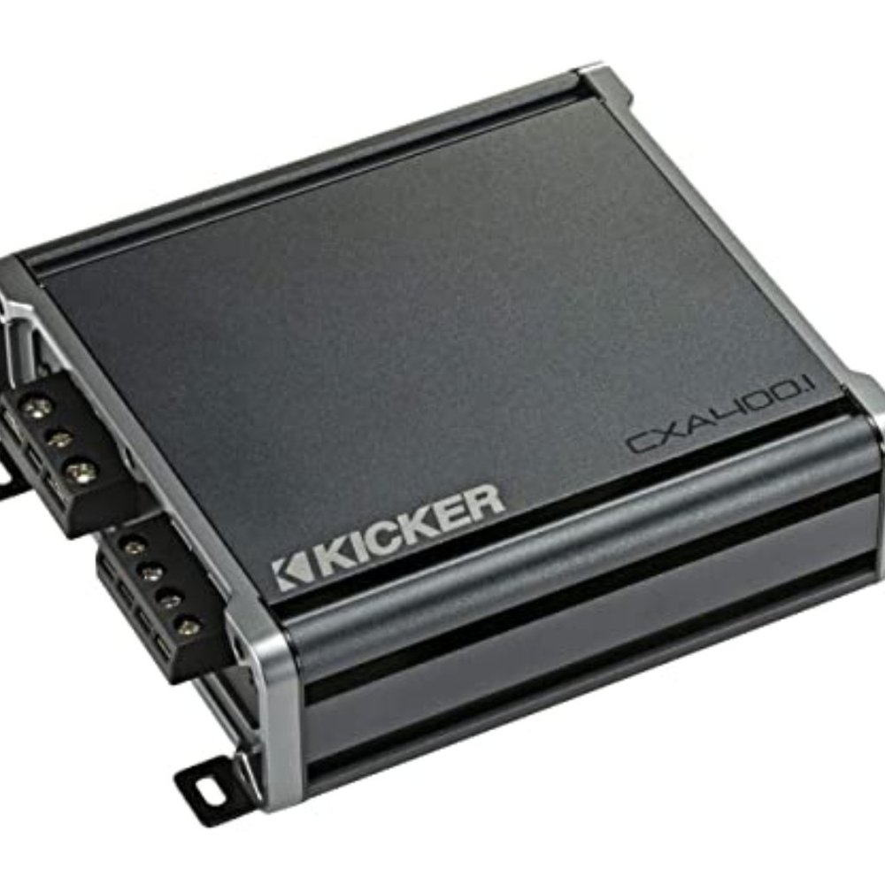 Kicker 46CXA4001 Car Audio Class D Amp Mono 800W